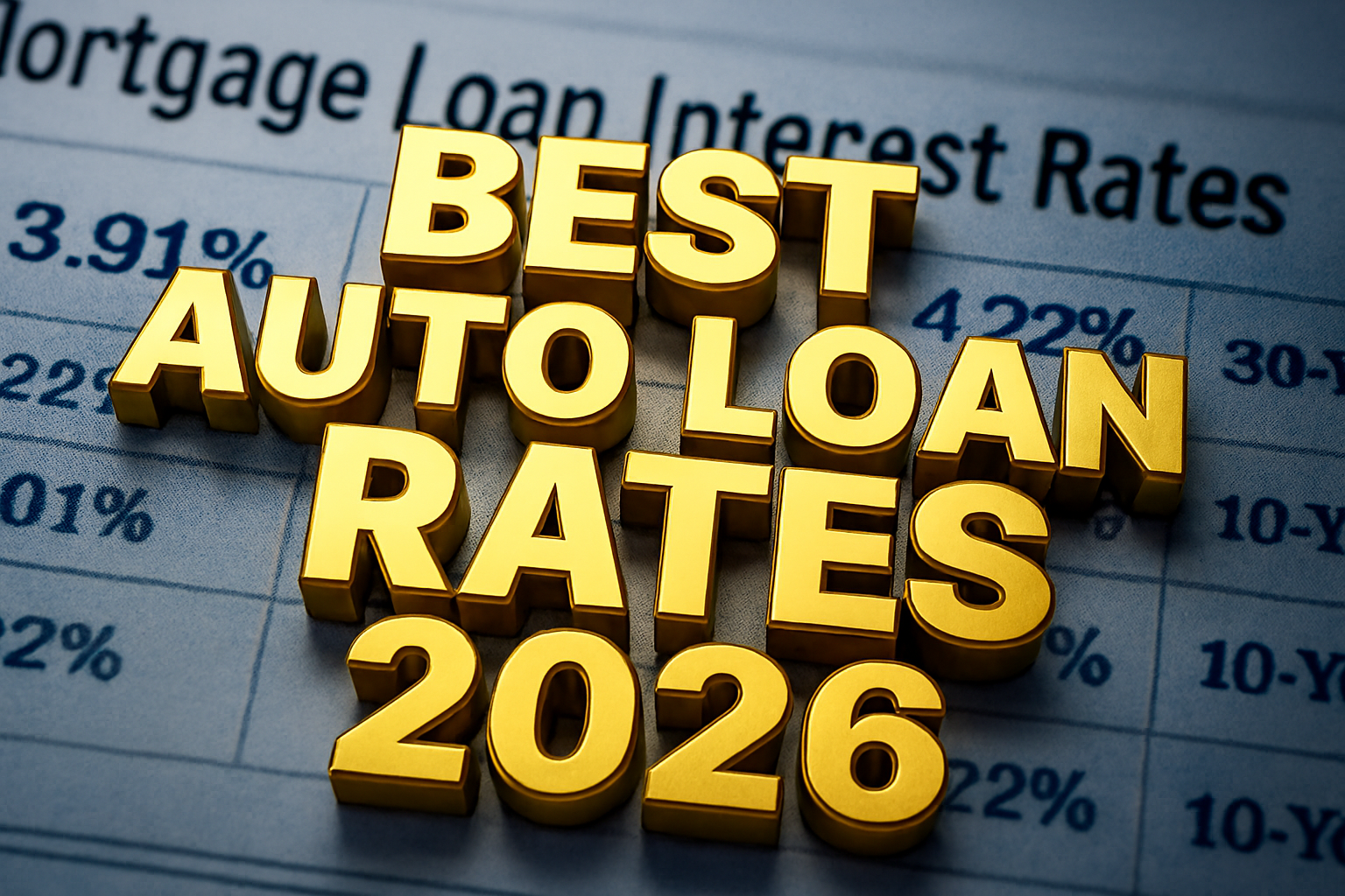 Best Auto Loan Rates for 2026