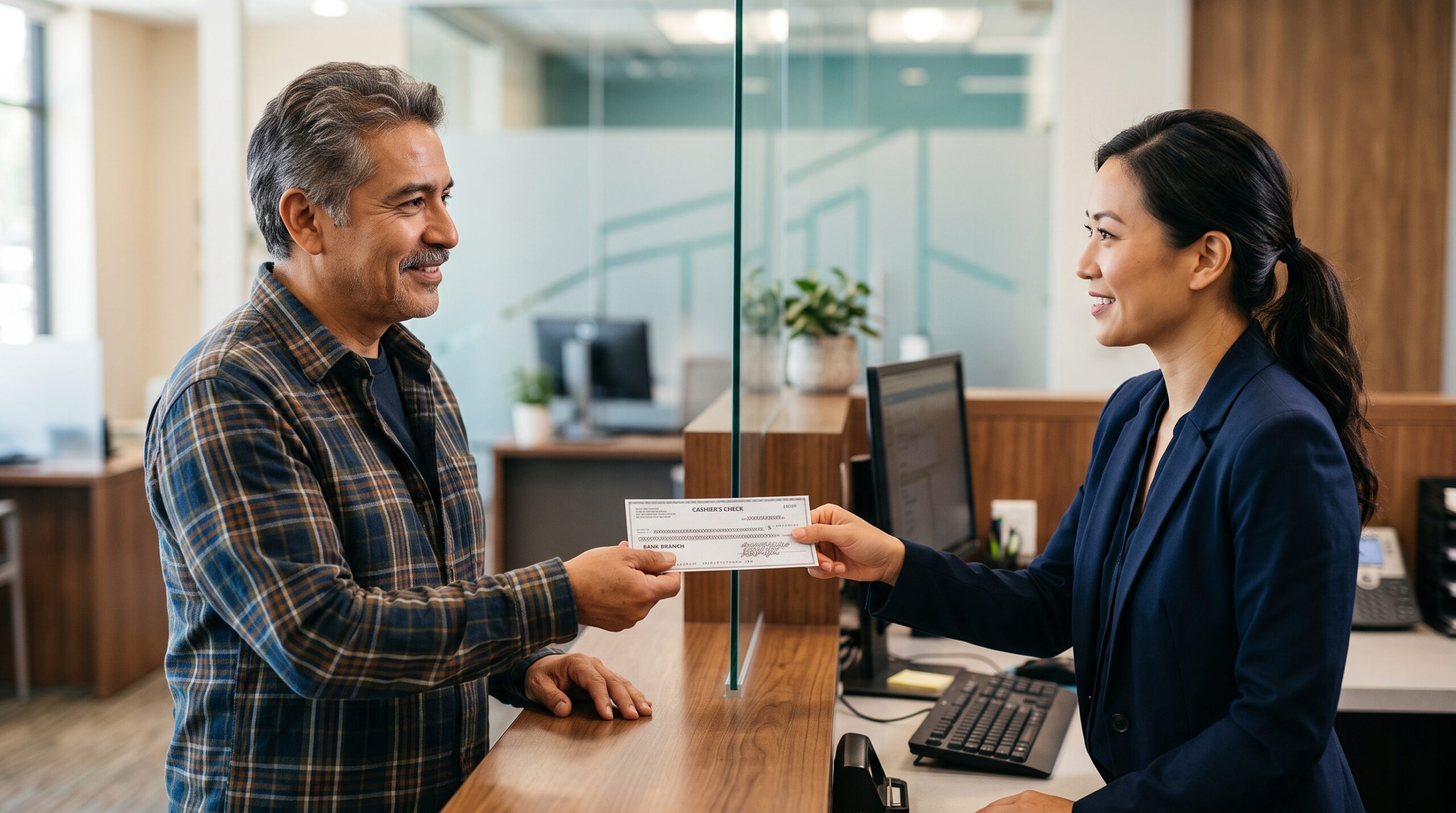 The payoff has to reach the lender, not the seller, before a lien can be released.