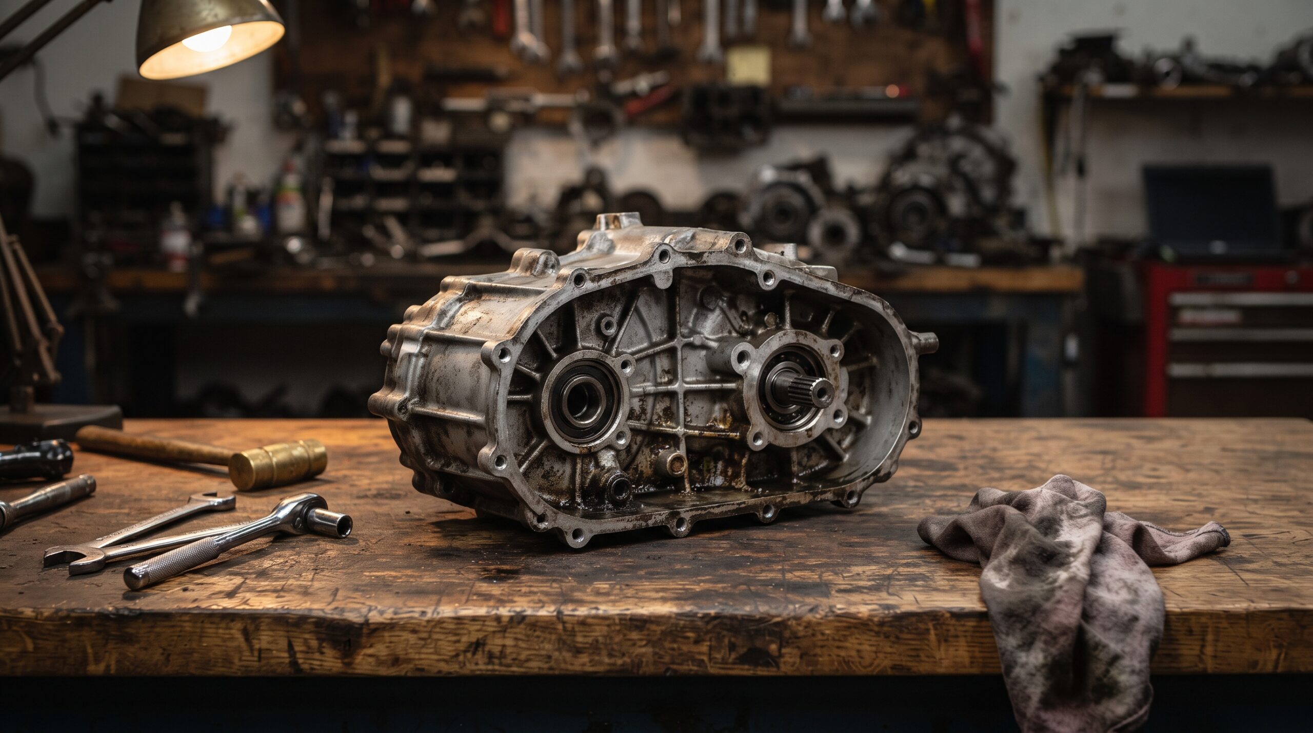 A transfer case takes the damage when tread-depth mismatch forces an AWD system's differential to work nonstop.