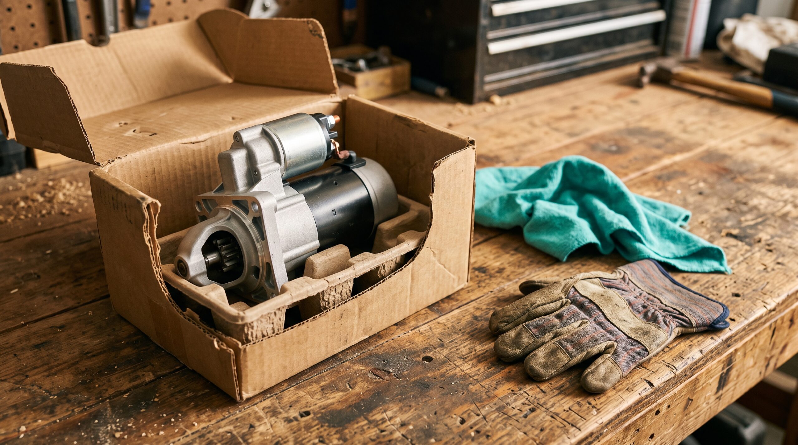 A shop-sourced part usually comes bundled with a labor warranty that a customer-supplied part does not carry.