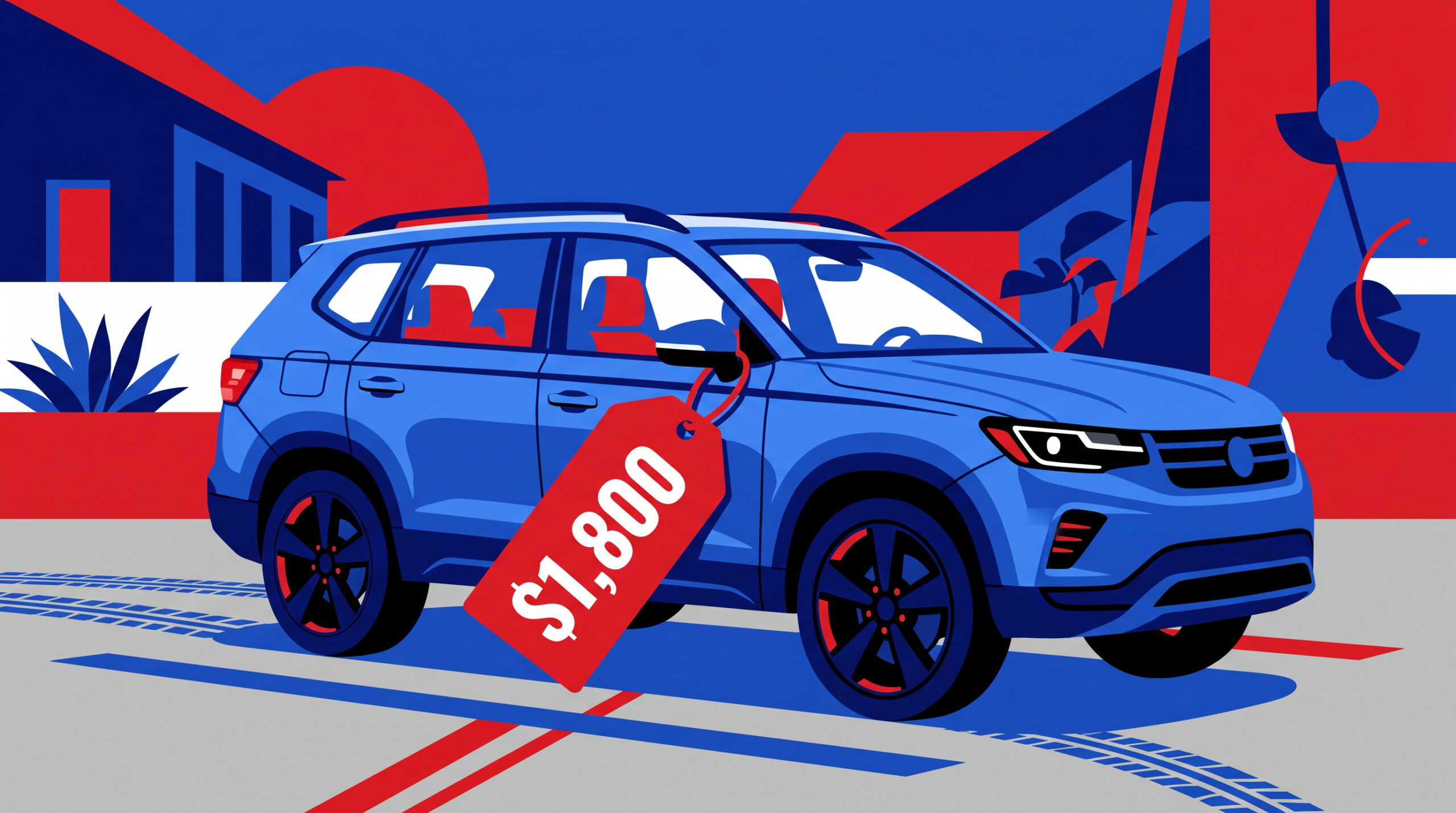 The 17c formula turns a reported accident into a specific dollar figure, not just a vague ding to resale value.